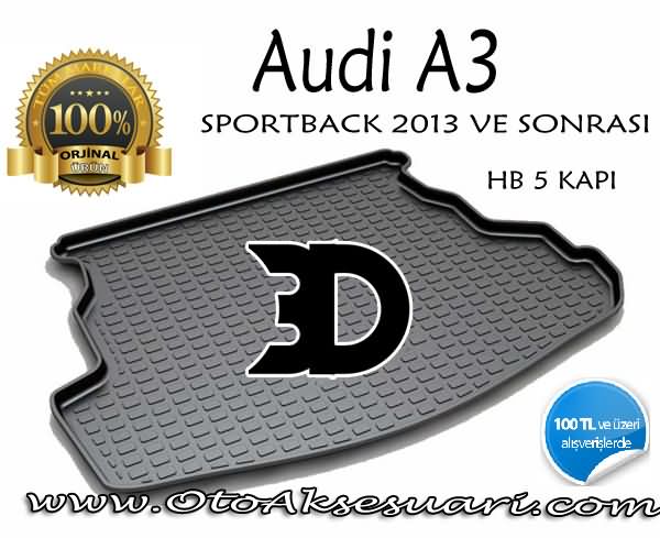 Audi A3 HB Sportback Bagaj Havuzu