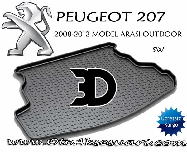 Peugeot 207 Bagaj Havuzu