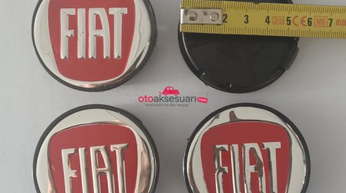 Fiat Kırmızı Çelik Jant Göbeği